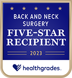 Back and Neck Surgery Five-Star Recipient 2023