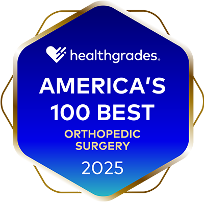 2025 Healthgrades Americas 100 best Orthopedic Surgery