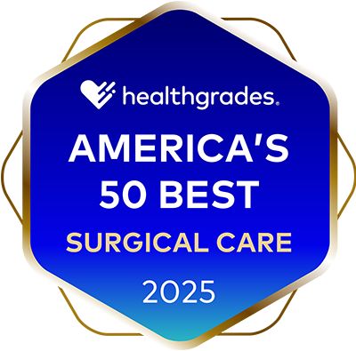 2025 Healthgrades Americas 50 best surgical care