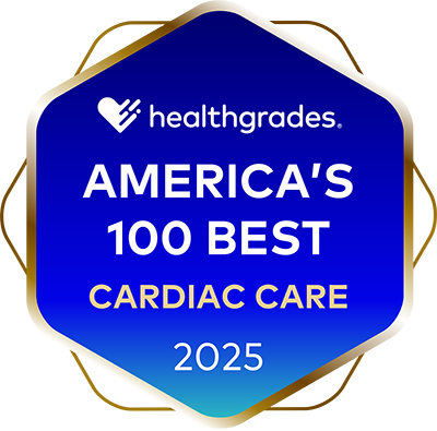 2025 Healthgrades America’s 100 best cardiac care