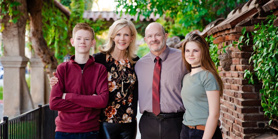 Dr. Guldner and his family